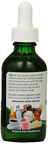 Sweet Drops Sweetleaf Liquid Stevia Sweetener, Peppermint, 2 Ounce (Pack May Vary Liquid Stevia Sweetener, Vanilla Creme, 2 Ounce #TOP2