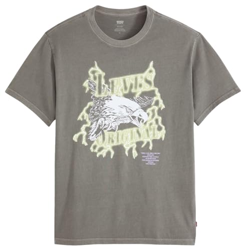 Ss Relaxed Fit Tee Lightning Eagle Smoke – Ansicht 6