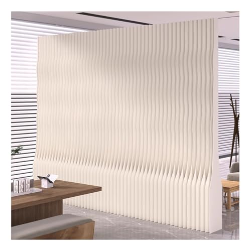 Cloison de séparation rétractable en papier pliable 3m pour bureau