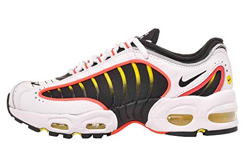 Nike Air Max Tailwind IV GS Running Trainers BQ9810 Sneakers Shoes (UK 5.5 us 6Y EU 38.5, White Black Bright Crimson 105)