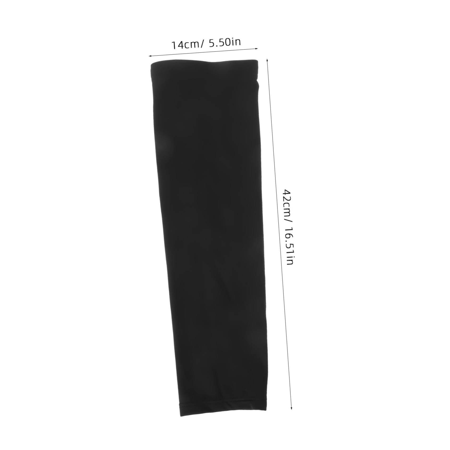 Sosoport Couverture De Bras Chaud d'hiver Plus Chaud Chauffe-Bras Manches De Bras Hommes Enfants Froid Enveloppement De Bras Protège-Bras Tissu Noir