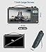 720P 7Inch Screen AM FM Movie Video Radio with Bluetooth Speaker, Rechargeable Digital Shortwave MP3 MP4 Player Radio, Support USB/Micro SD Card, Loud Speaker and Headphone Jack (NO TV)