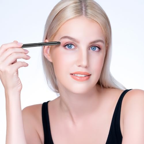 WLLHYF Eyeliner Smudge Brush Pencil Pointed Professional Applicator Blending Sponge Brush Stick for Eyeshadow Eyebrow Reusable Makeup Tool Pencil Brush Set - Image 5