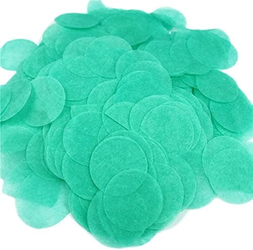 Tissue Paper Confetti 5000 Pieces Mint Round Confetti 1 inch Paper Circle Confetti Dots for Table Wedding Birthday Party Decoration