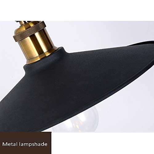 Lámpara industrial de piso de 62.5 pulgadas con diseño rústico 5