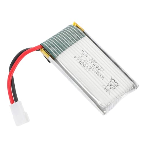 VICASKY Batterie Lipo Rechargeable Poids Léger 10,7 G 3,7 V Couleur Aléatoire 400 Mah Décharge Stable, Sécurité D'utilisation pour Avion Télécommandé...