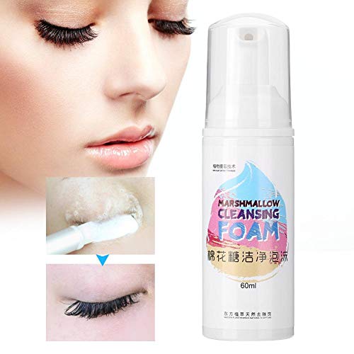 60ml Professional Eyelash Extension Rush Foam Wash Cleaner Makeup Residue & Mascara Salon Use Home Care - Afbeelding 3