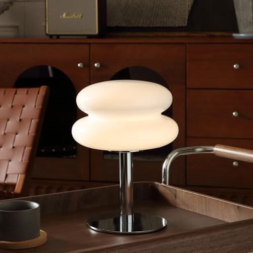 Glivpny Mushroom Lamp Table Lamp for Night Stands,Mid Century Modern