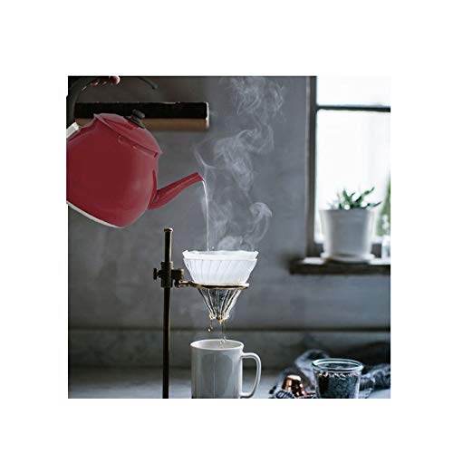 Chaleira Retro Vermelha Bule com Tampa Alumínio 2,4 litros