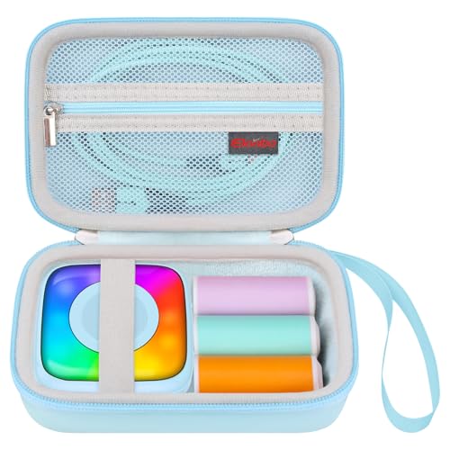 Elonbo Carry Bag for Niimbot/LMASBLTER D11 Label Printer Machine, Portable Mini Wireless Bluetooth Label Printer Travel Bag, Mesh Bag Fits Label Paper