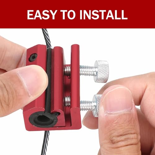 Image of 1 PC Cable Luber Tool, Motorcycle Cable Luber Throttle Puller, Throttle Cable Oiler with Oil Clip, Universal for Motorcycle /Dirt Bike (Red)