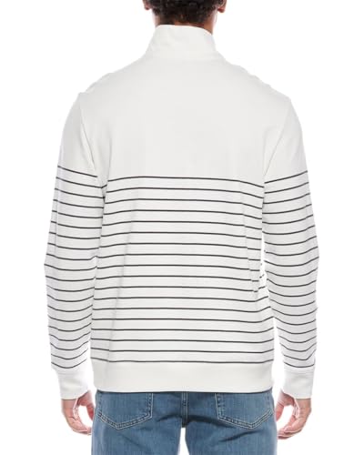 Vince Sueded 1/4-Zip Mock Neck Sweater2