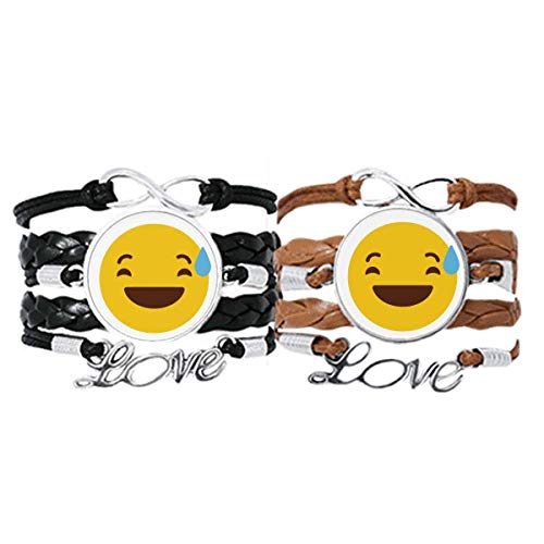 Bracelet en cuir motif chat en ligne DIY de dessin animé réglable