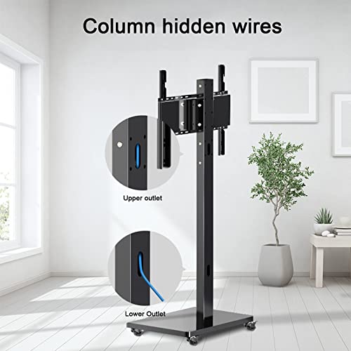 Soporte móvil para TV de 32 a 65 pulgadas con altura ajustable y ruedas con freno miniatura 6