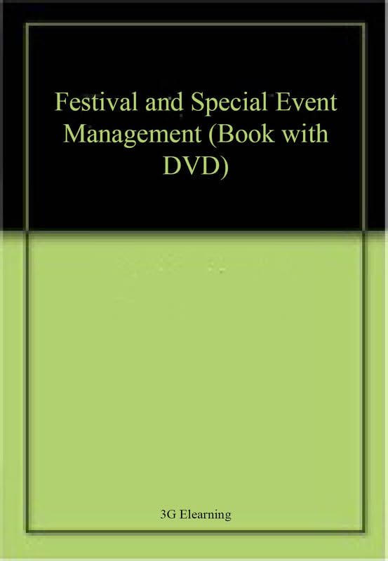 Buy Festival and Special Event Management (Book with DVD) โ BookShops.in