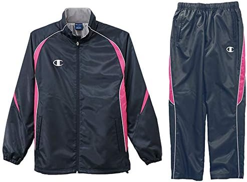 Amazon チャンピオン Champion ウインドブレーカー上下セット C3 Lsc21 Lsd21 裏地 サーモトロン トリコット起毛 370x370 ネイビー ピンク S 上下セット 通販
