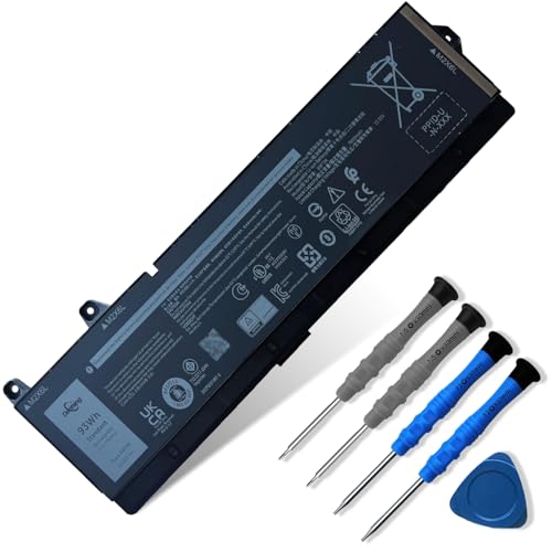 Image of X9FTM Laptop Battery 93Wh Compatible with Dell Precision 7770 7670 7680 7780 Series Notebook RCVVT 965V4 0965V4 5JMD8 05JMD8 11.55V 7650mAh