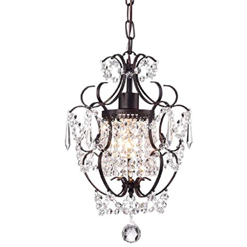 Lustre en cristal et plafonnier pour salle à manger créatif