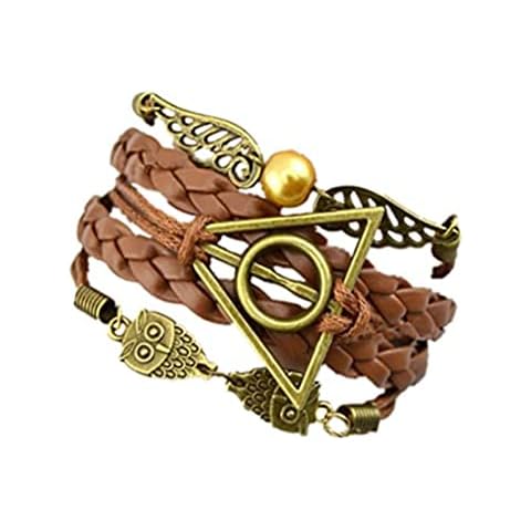 ysister Pulseras de Harry Potter, Reliquias de la muerte Golden Cover