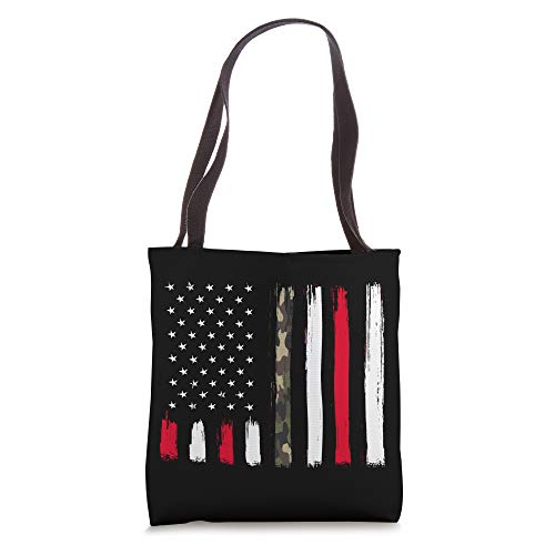 US Flag Army Mom Tote Bag