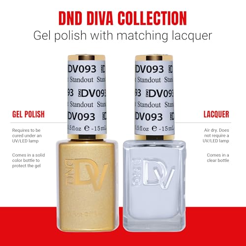 Set de Esmaltes Gel DND Coquette 0.5 Fl Oz miniatura 4