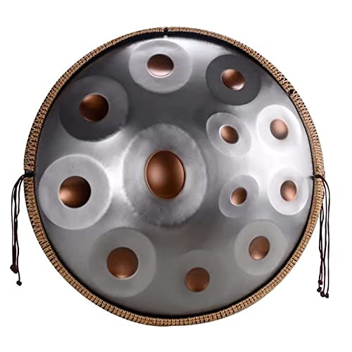 Tambor Handpan 440Hz en Re menor 12 Notas 22 Pulgadas miniatura 1