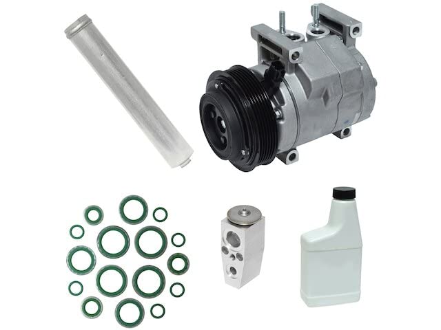 A-Premium AC Compressor With Clutch - Compatible With Chrysler 300, Dodge Charger, Jeep Grand Cherokee V8