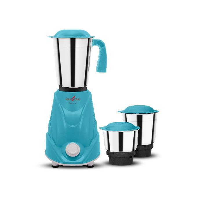 Buy Kenstar Mixtor 500W Mixer Grinder, 3 Stainless Steel Jars