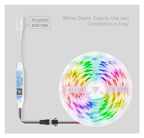 Contrôleur WS2811 LED pour éclairage salon connecté - 5
