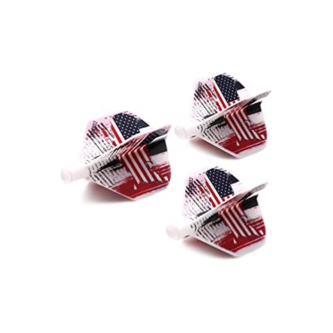 CUESOUL TERO AK4 Dart Flights Standard Shape US Flag Design Cover