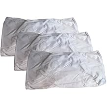 Think Crucial Replacement Pool Bags - Compatible with Aquabot Part # 8111 & 8101 - Aquabot Junior Vac Washable, Reusable Pool Filter Bag - Home or Commercial Pool Use - 7.9" x 7.9" x 1.1" - 3 Pack