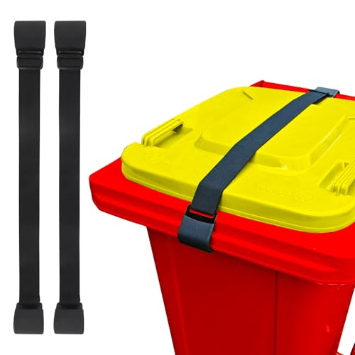 Trash Can Lock Strap- 2 Pcs adjustable 30-68