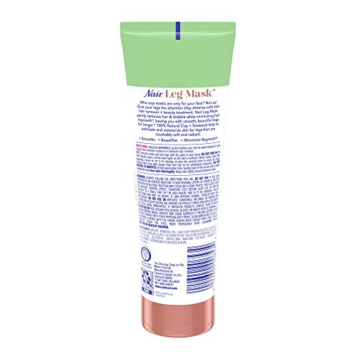 Nair Hair Remover Seaweed Leg Mask, Depilatory, 8 Oz Bottle - Image 3