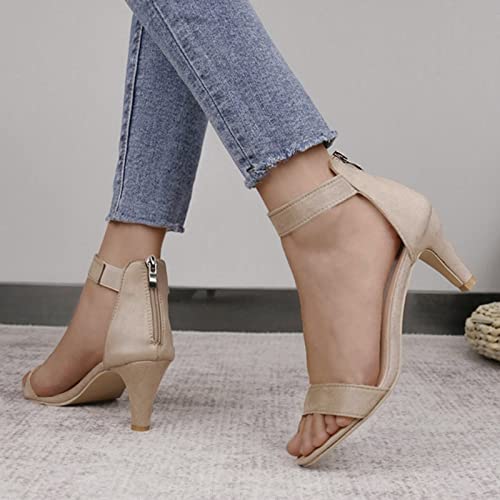 Platform Sandals Women Wide Width Fashion Lightweight Buckle Strap Summer Sandals Platform Sandals For Vacation Holiday #TOP1