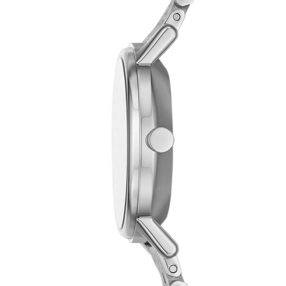 Skagen Kuppel - Orologio da donna al quarzo, con tre lancette e cinturino in acciaio inox, tessuto o pelle