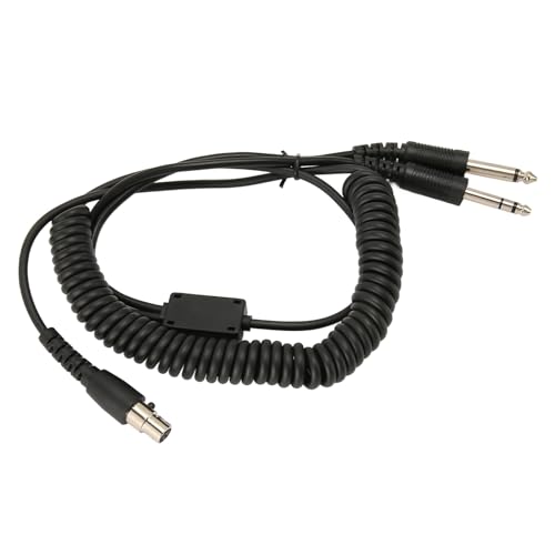 Adaptador Cable XLR 5 Pin a Doble Enchufe GA para Auriculares miniatura 4