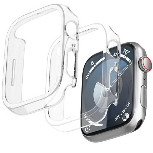Evita arañazos en Apple Watch de 41mm con este pack de 2 fundas protectoras de policarbonato