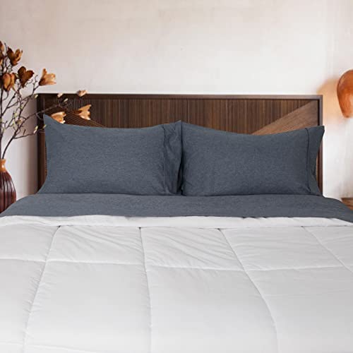 Ramesses Sheets For Queen Size Bed, Lightweight And Wrinkle-Free Sheet Set For All Season, Cationic Dyed Brushed Polyester Sheets (Navy, Queen) #TOP6
