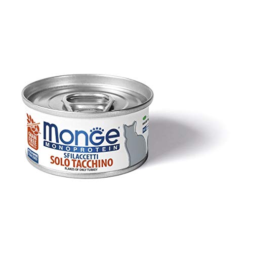 Monge Cat Sfilaccetti Monoprotein Tacchino Lattina...