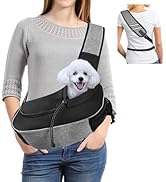 Gloppie Hunde Tragetuch Hund Tragetaschen Katzen Outdoor-Reisetasche mit verstellbarem Schultergu...