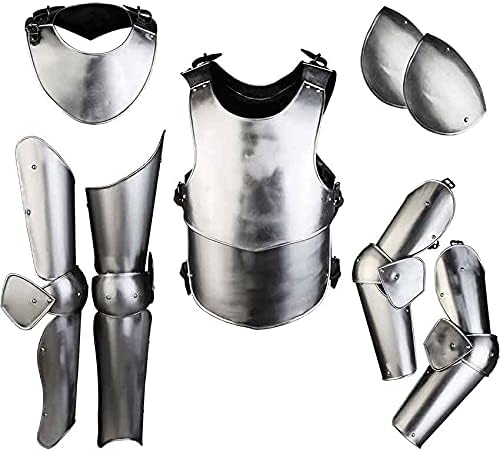 Steel Elias Armour Set Medieval Crusaders Armor Wearable Fantasy Knight Costume
