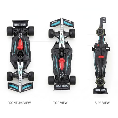 Image of PLUSPOINT F1 Racing Die cast Metal Cars for Kids Pull Back Formual1 Car Simulation Scale Model High-Speed Racing Vehicles Collectible Car Toys for Boys Age 3 Years & Up