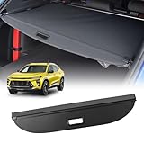 Tesmirror Cargo Cover for Chevy Trax 2024 2025 Trunk Cargo Cover Fit for 2024 Chevrolet Chevy Trax Accessories Tonneau Cover Rear Trunk Cargo Security Shade Cover for Chevy Trax 2024+