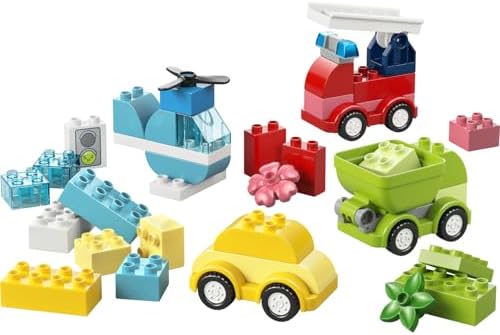 LEGO DUPLO İlk Yaratıcı Araçlar 10474-1.5 Yaş ve Üzeri Kız ve Erkek Çocuklar için Figür İçeren Eğitici Yaratıcı Oyuncak Yapım Seti, Çocuklar için Eğlenceli Doğum Günü Hediyesi Fikri (42 Parça) - Görsel 2
