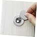 Peephole Cover, Peep Hole Covers for Door - Home Security Privacy Protection with Self-Adhesive Installation Tools（Silver）