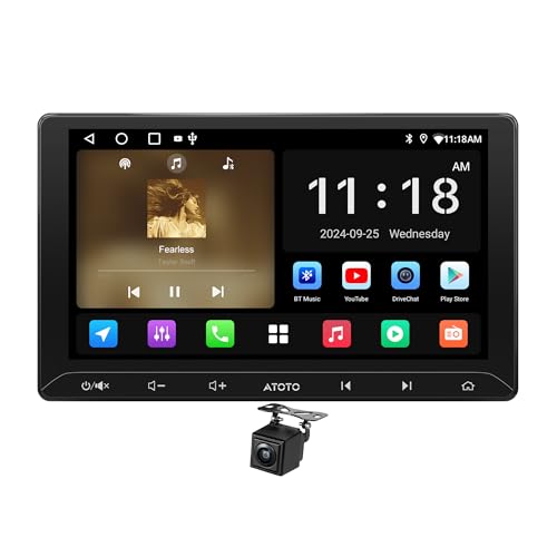 Caméra de recul 720P ATOTOZONE pour autoradio Android 10.1 pouces