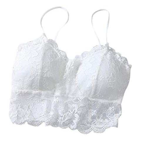 Vest Underwear A Have Cushion Women Sexy Sports Chest 1 Piece Wearing Lightning Offers Current, White #1, S Cover