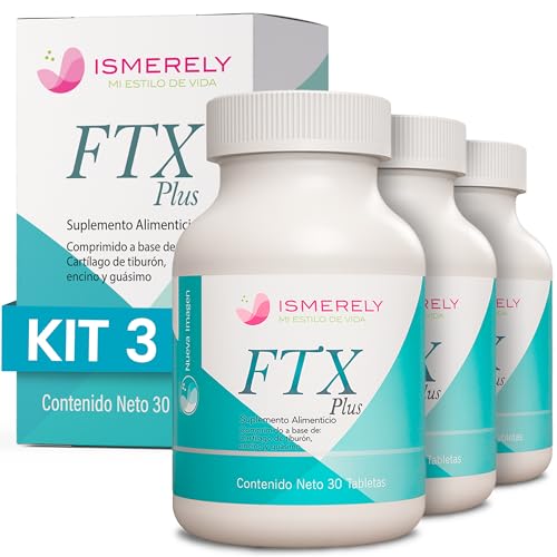 Image of Kit 3 | FTX Plus | Supplement with Vitamin C, D, E, Magnesium, Collagen, Vitamin E and More | 30 Tablets Per Bottle
