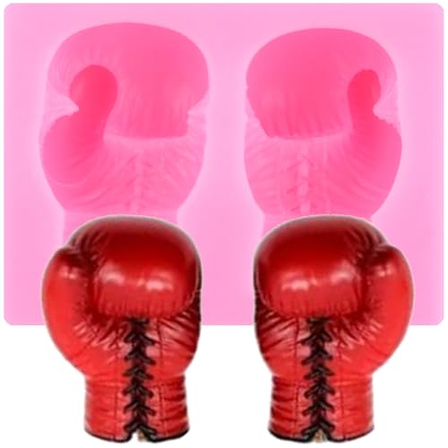 XMOLDNMS Boxing Glove Silicone Mold for Cake & Sugar Crafts