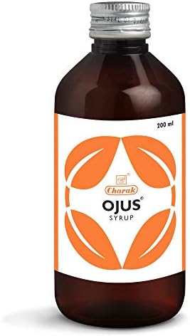 Charak Pharma Ojus Syrup helps in Indigestion and bloating - 200 ml (Pack of 2)